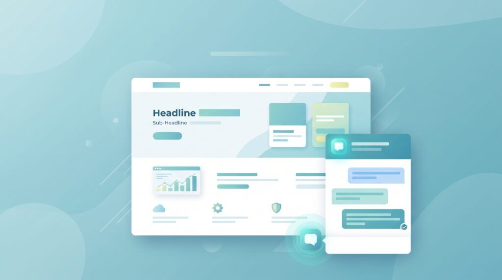 AI chatbot resolving a small business website customer question automatically 2026