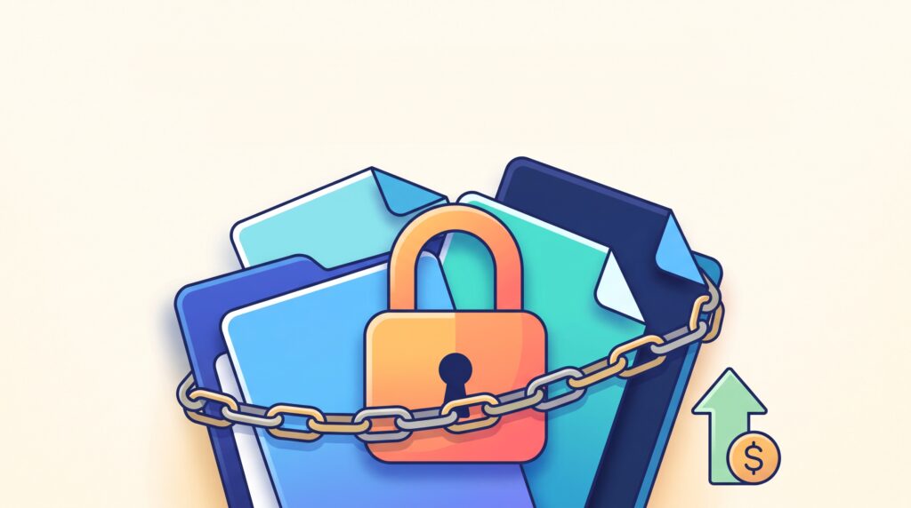 HoneyBook data lock-in trap illustration showing hidden cost of switching platforms 2026